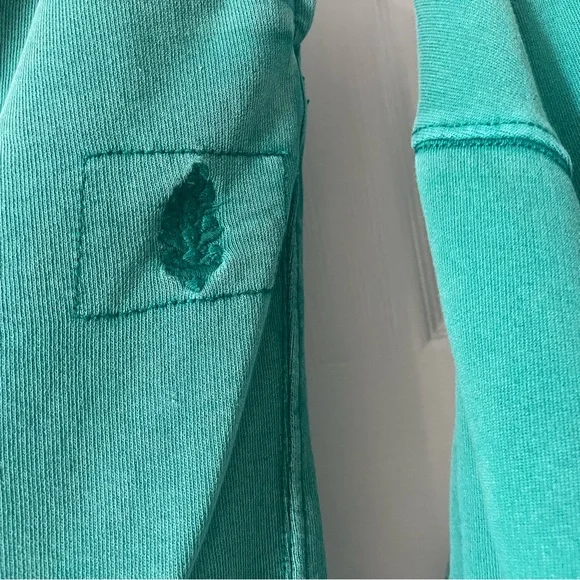 FREE PEOPLE GREEN GLOW ALL STAR JOGGER SET COTTON !!!! - Picture 2 of 5